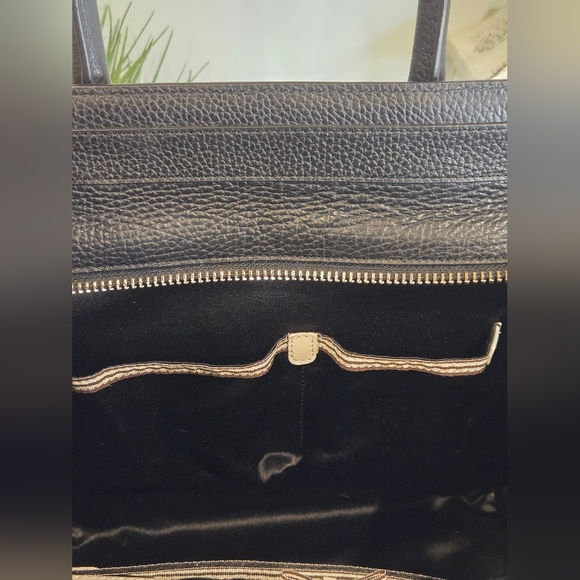 Henri Bendel The Rivington Black Leather Convertible Tote - Picture 13 of 16